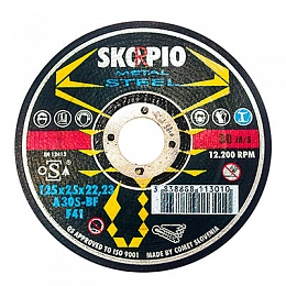Отрезные круги SwatyComet Skorpio Standard для нержавеющей стали